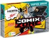 Игровая приставка 16 bit Super Drive Comixe HDMI (220 в 1) + 220 встроенных игр + 2 геймпада (Черная)