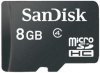 MicroSD Карта памяти 8GB Sandisk Class Class 4 без адаптера (PC) 