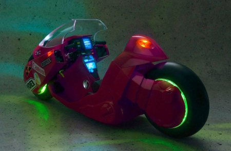 Фигурка с подсветкой Bandai Tamashii Nations Soul Of Popynica: Мотоцикл Канеды (Kanedas Bike Revival Ver) Акира (Akira) (612915) 50 см 