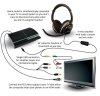 Гарнитура проводная Turtle Beach PX21 для PS3/WIN/Xbox 360 (PS3) 