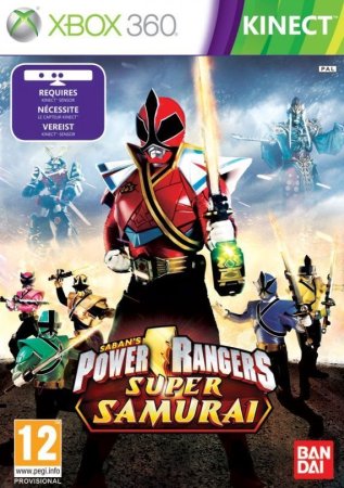 Power Rangers Super Samurai для Kinect (Xbox 360) USED Б/У