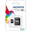 MicroSD Карта памяти 32GB A-DATA Class 4 +SD адаптер (PC)