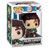 фигурки Фигурка Funko POP! Animation: Танджиро Камадо (Tanjiro Kamado) Клинок, рассекающий демонов (Demon Slayer) (49010) 9,5 см