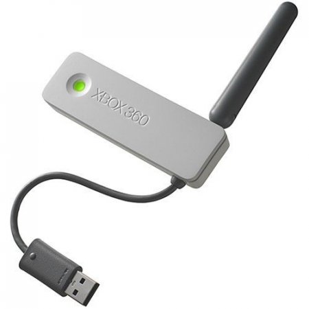 Wireless Internet Adapter Original White (Xbox 360) USED / 