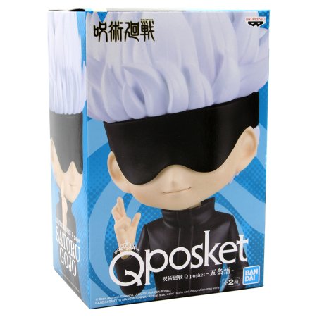 Фигурка Banpresto Q posket: Годжо Сатору Вер.А (Satoru Gojo (Ver.A)) Магическая битва (Jujutsu Kaisen) (0045557106386) 13 см 