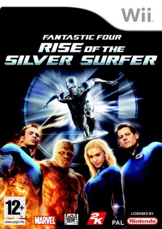   Fantastic 4 (IV) Four: Rise of the Silver Surfer (Wii/WiiU) USED /  Nintendo Wii 