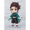 Фигурка BANDAI Figuarts Mini: Танджиро Камадо Водное Дыхание (Tanjiro Kamado Water Breathing) Клинок, Рассекающий Демонов: Кимэцу-но Яиба (Demon Slayer: Kimetsu no Yaiba) (4573102621269) 9 см