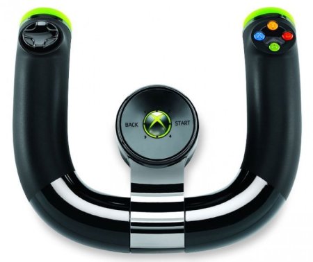 Руль Беспроводной Wireless Speed Wheel Microsoft (Xbox 360) USED Б/У 