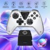 Геймпад беспроводной + зарядная станция Oniverse Astralite Controller Wireless (802948) (Smoked White) Дымный Белый (Switch/IOS/Android/PC)