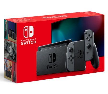 Игровая приставка Nintendo Switch Gray (Серая) Обновленная версия USED Б/У