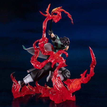 Bandai Tamashii Nations Figuarts ZERO: Тандзиро Камадо (Tanjiro Kamado) Клинок, рассекающий демонов (Demon Slayer) (615138) 15 см 