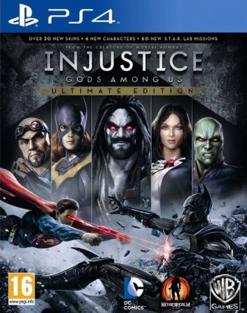 Injustice: Gods Among Us Ultimate Edition (PS4) USED Б/У