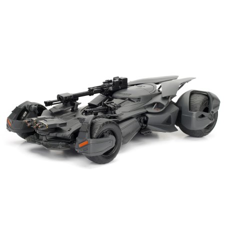 Модель машинки с фигуркой Jada Toys Justice League: Бэтмобиль Лига справедливости Зака Снайдера (Batmobile Justice League) (99231) + Фигурка Бэтмен (Batman) (99232) 7 см (99229) 1:24 