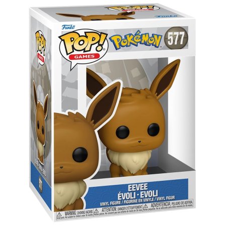 фигурки Фигурка Funko POP! Games: Иви (Eevee) Покемон (Pokemon) ((577) 64637) 9,5 см