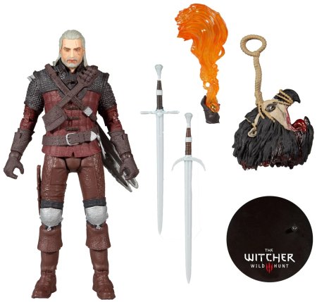   McFarlane Toys:       (Geralt of Rivia (Wolf Armor))  3:   (Witcher 3: Wild Hunt) 18   