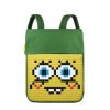  Пиксельный рюкзак Canvas Top Lid pixel Backpack WY-A005 Зеленый-желтый Рюкзаки