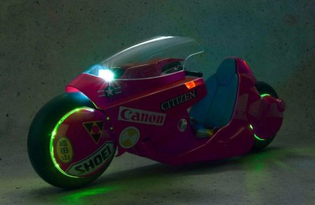 Фигурка с подсветкой Bandai Tamashii Nations Soul Of Popynica: Мотоцикл Канеды (Kanedas Bike Revival Ver) Акира (Akira) (612915) 50 см 