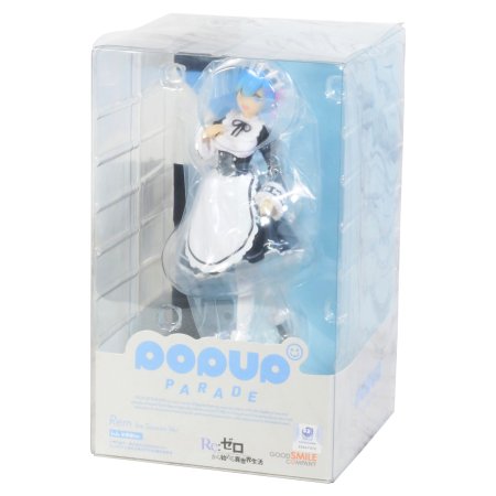Фигурка Good Smile Company Pop Up Parade: Рем (Rem) Жизнь с нуля в альтернативном мире (Re:ZERO Starting Life in Another World Ice Season Ver.) (4580416942881) 17 см 