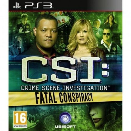   CSI: Crime Scene Investigation Fatal Conspiracy (PS3)  Sony Playstation 3