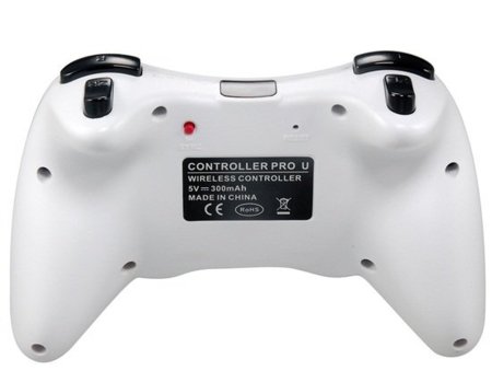 Купить Геймпад беспроводной Pro Controller Белый HHC (W118A) (WiiU) для Nintendo Wii U