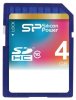 SDHC Карта памяти 4GB SiLicon Power Class 10 (PC) 