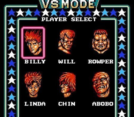 Коллекционный сборник 4 в 1 Двойной Дракон (Double Dragon) (16BC-013) Русская Версия (16 bit) 