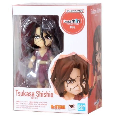Фигурка BANDAI Tamashii Nations Figuarts mini: Цуката Шишио (Tsukasa Shishio) Доктор Стоун (Dr. Stone) (BTM304) 9 см 