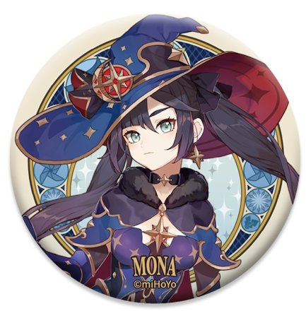 Значок Genshin Impact Mondstadt Can Badge: Мона (Mona) Геншин Импакт (Genshin Impact) (6975628240531) 7,5 см