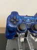 Геймпад проводной Sony DualShock 2 (Clear Blue) Прозрачный Синий Оригинал (PS2) (OEM) для Sony PS2