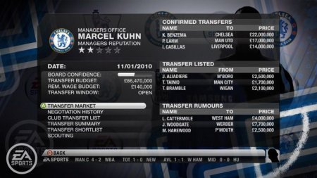 Купить игру FIFA 10 Platinum Русская Версия (PS3) для Sony Playstation 3