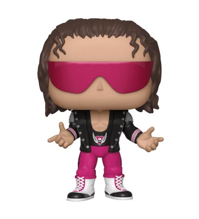 Фигурка Funko POP! Vinyl: Брет Харт (с курткой) (Bret Hart (with jacket)) Реслинг: Сезон 9 (WWE: Season 9) (41944) 9,5 см
