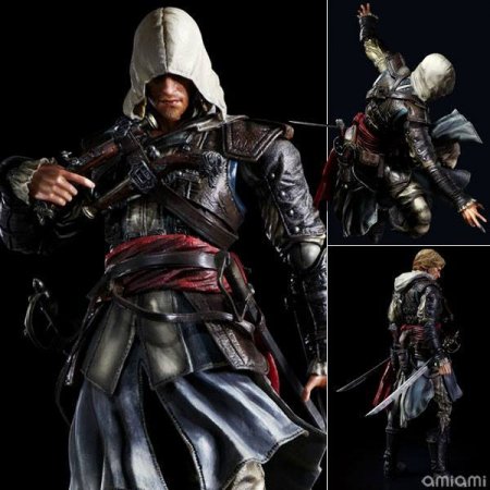  Assassins Creed 3 (III) Play Arts Kai Connor