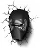 Светильник 3D 3DLightFX:Звездные Войны: Шлем Кайло Рена (Star Wars: Lead Villian Helmet)