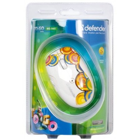 Мышь беспроводная DEFENDER To-GO MS-565 Nano, Rock Bloom (PC) 