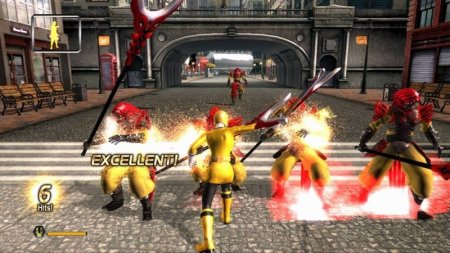 Power Rangers Super Samurai для Kinect (Xbox 360) USED Б/У