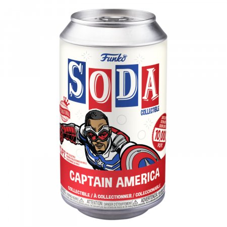   Funko Vinyl SODA:      (Captain America)     (The Falcon & Winter Soldier) (58319) 9,5 