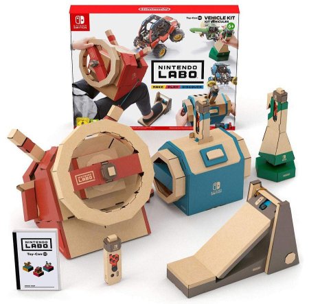 игра Pokemon: Sword + Expansion Pass + Nintendo Labo: Vehicle Kit (набор Транспорт) (Switch) для Nintendo Switch