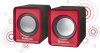 Активная система DEFENDER, 2.0, SPK-22, USB, синяя (PC) 