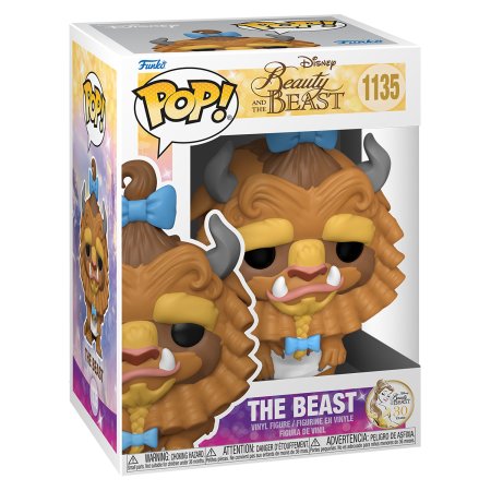 фигурки Фигурка Funko POP! Disney: Чудовище с кудряшками (The Beast with Curls) Красавица и Чудовище 30-ти летняя годовщина (Beauty & The Beast 30th) (57585) 9,5 см