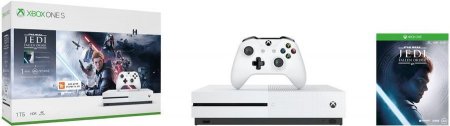   Microsoft Xbox One S 1Tb Rus  + Star Wars: JEDI Fallen Order (:  ) Deluxe Edition 