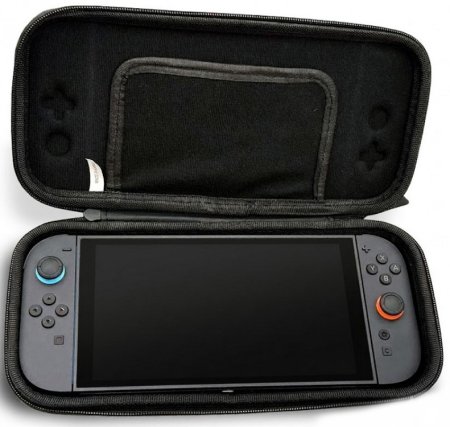Чехол для приставки Nintendo Switch 2 Рифлёный (Grey) Серый (Switch 2)