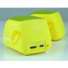Мини-колонки ENZATEC SP308GR, зелёные (PC) 