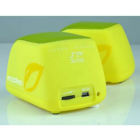 Мини-колонки ENZATEC SP308GR, зелёные (PC) 