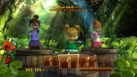 Alvin and The Chipmunks: Chipwrecked (Элвин и бурундуки 3) для Kinect (Xbox 360) USED Б/У