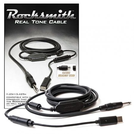  Rocksmith Real Tone Cable   Rocksmith  WIN\PS3\PS4\Xbox 360\Xbox One USED / 