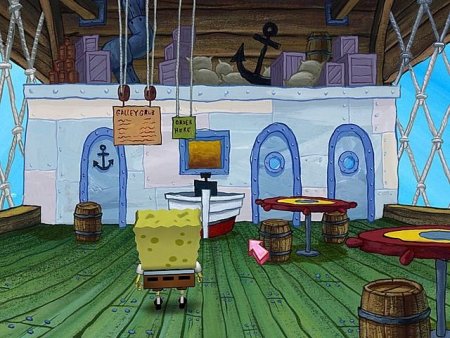 Spongebob Squarepants Lights, Camera,PANTS! (PS2) USED Б/У
