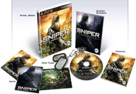 Снайпер Воин-Призрак (Sniper: Ghost Warrior) Steelbook Extended Edition (Коллекционное Издание) Русская Версия (PS3)