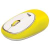 Мышь беспроводная RITMIX RMW-250 Antistress, жёлтая (PC) 