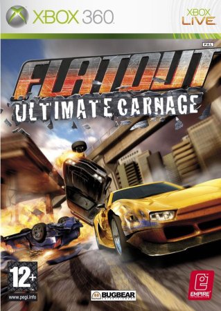 Flatout Ultimate Carnage (Xbox 360) USED Б/У