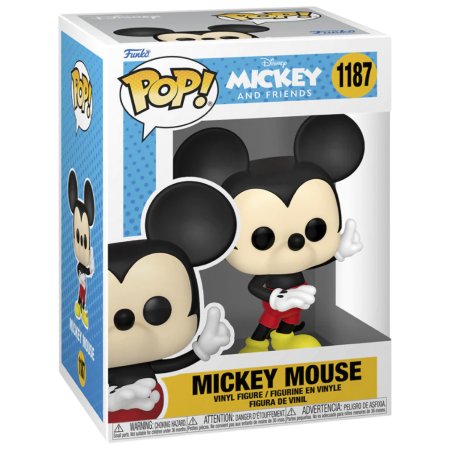 фигурки Фигурка Funko POP! Disney: Микки Маус (Mickey Mouse) Микки и его друзья (Mickey and Friends) ((1187) 59623) 9,5 см